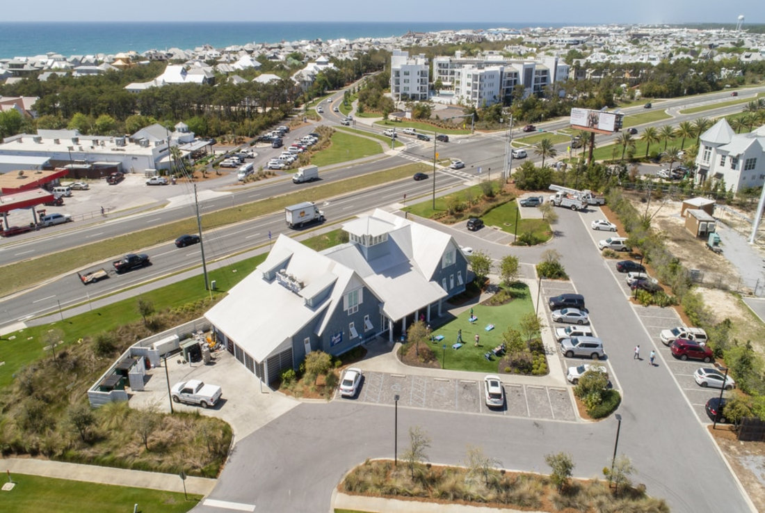 AERIAL OF INLET BEACH